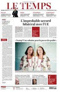 Le Temps - 04 juin 2018