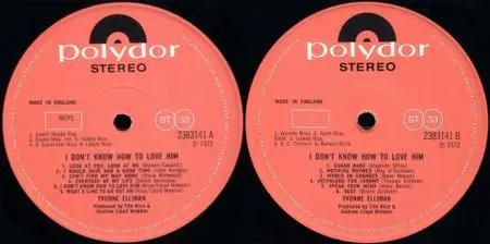 Yvonne Elliman - I Don't Know How To Love Him (vinyl rip) (1972) {Polydor UK}