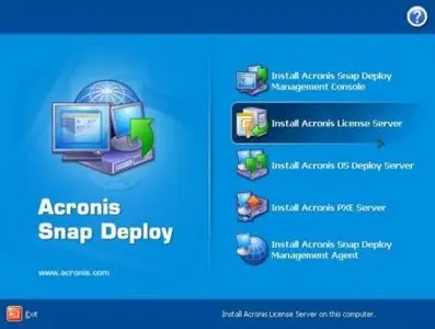Acronis Snap Deploy 5.0.1416 BootCD