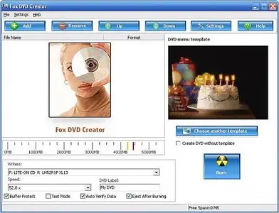 Fox DVD Creator 10.0.11.88