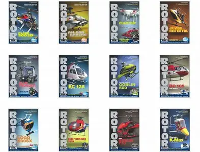 Rotor Helikopter Modell Magazin Jahrgang Full Year Edition 2013