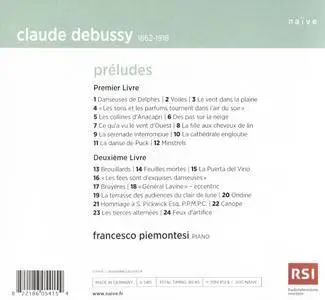 Francesco Piemontesi - Claude Debussy: Preludes, Books 1 & 2 (2015)
