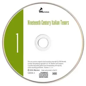 Various Artists - Nineteenth Century Italian Tenors (2016) {3CD Set Marston 53018-2}