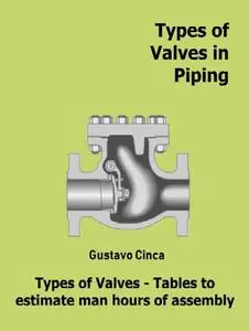 Types of Valves in Piping - Types of Valves - Tables to estimate man hours of assembly