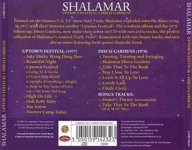 Shalamar - Uptown Festival + Disco Gardens (1975+1978) {Castle} [Re-Up]