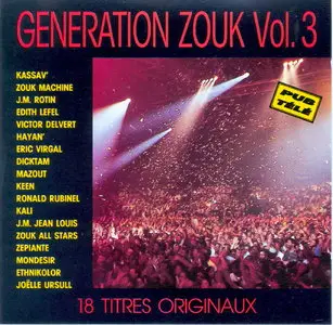VA  -  Génération Zouk 3   (1991)