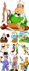 Stock: People and different professions