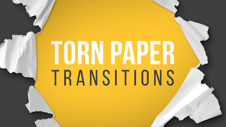 Torn Paper Transitions Reveal Pack - Project for After Effects (VideoHive)