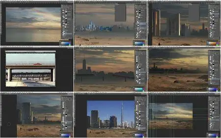 fxphd - Digital Matte Painting: Lost Desert City