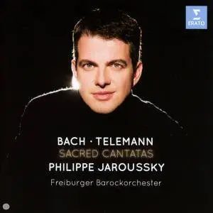 Philippe Jaroussky - Bach & Telemann: Sacred Cantatas (2016) [TR24][OF]