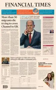 Financial Times Europe - November 25, 2021