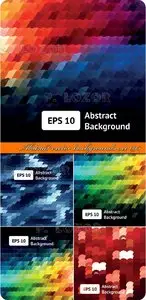 Abstract vector backgrounds set 095