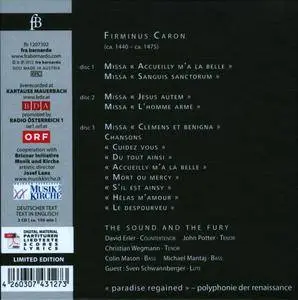 The Sound and The Fury - Firminus Caron: Masses & Chansons (2013)