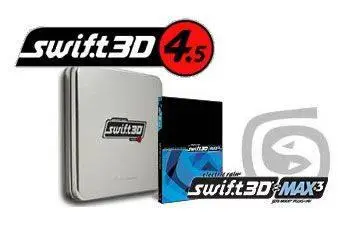 Swift3D v.04.5 build 480 + Swift3D v.4.5 Tutorials + 3DMAX Plugin v3.0.158 | Win