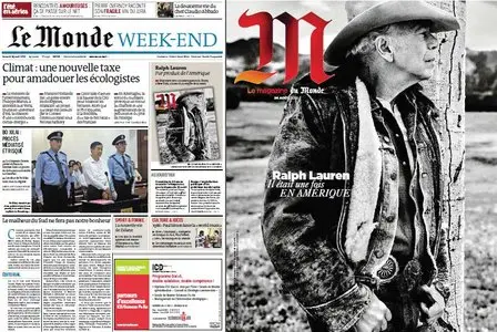 Le Monde du Samedi, 24. Août 2013