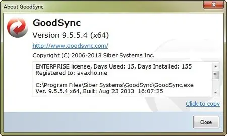 GoodSync Enterprise 9.5.5.4