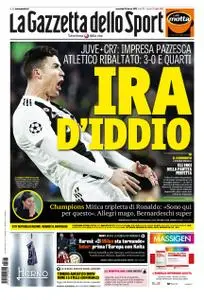 La Gazzetta dello Sport Roma – 13 marzo 2019