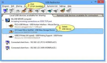 USB Redirector 6.7.0.2760