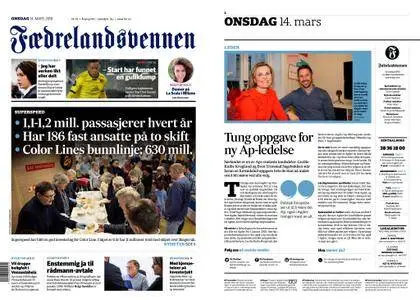 Fædrelandsvennen – 14. mars 2018