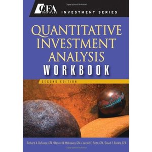 Quantitative Investment Analysis, Workbook (repost)