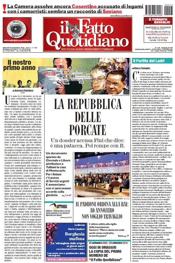 Il Fatto Quotidiano (23-09-10)