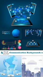 Vectors - Communication Backgrounds 2