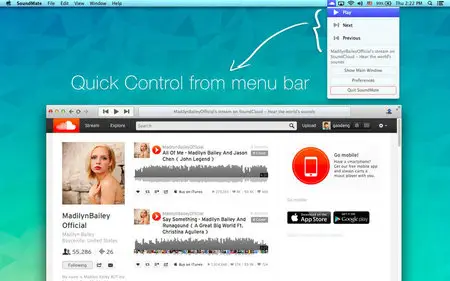 SoundMate For SoundCloud v2.4 Mac OS X