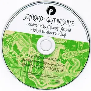 Jon Lord - Gemini Suite (1971) [Remaster 2008, PUR 354B]