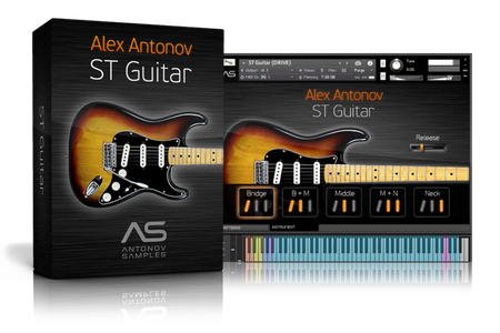 Antonov Samples Alex Antonov ST Guitar KONTAKT