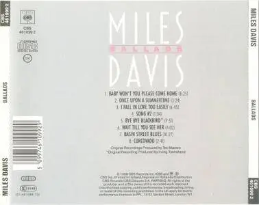 Miles Davis - Ballads (1990)