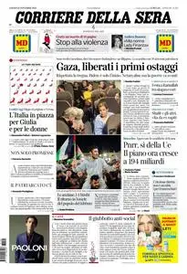 Corriere della Sera - 25 Novembre 2023