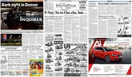 Philippine Daily Inquirer – July 21, 2012