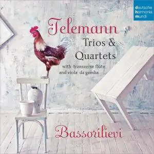 Bassorilievi - Telemann: Trios & Quartets with Transverse Flute and Viola da gamba (2015)