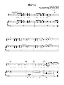 Heaven - John Legend (Piano-Vocal-Guitar)