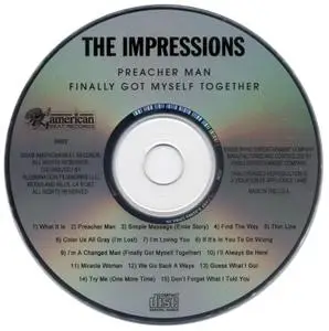 The Impressions - Preacher Man (1973) & Finally Got Myself Together (1974) [2008, Reissue]