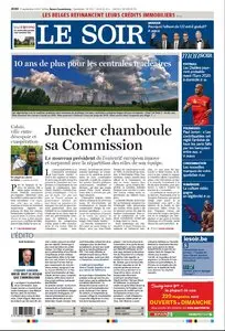 Le Soir du 10 11 Septembre 2014