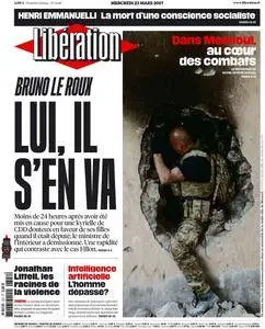 Libération du  Mercredi 22 Mars 2017