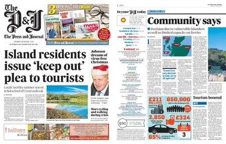 The Press and Journal Moray – July 18, 2020