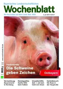 Bayerisches Landwirtschaftliches Wochenblatt Ostbayern - 04. Juli 2019