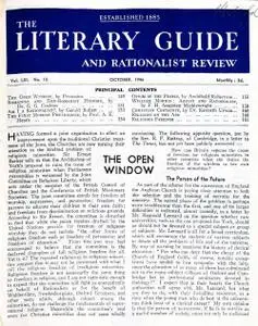 New Humanist - The Literary Guide, October 1946