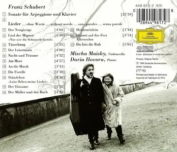 Mischa Maisky & Daria Hovora - Franz Schubert: Songs Without Words (1996)