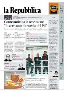 la Repubblica - 31 Gennaio 2019