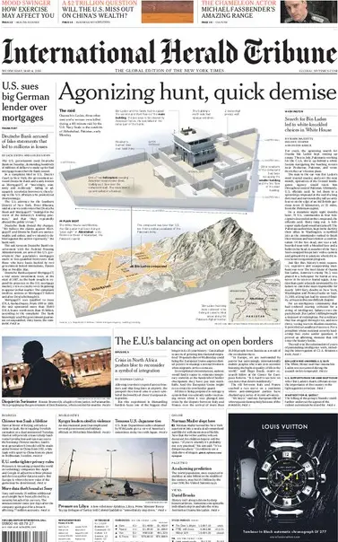 International Herald Tribune 2011.05.04