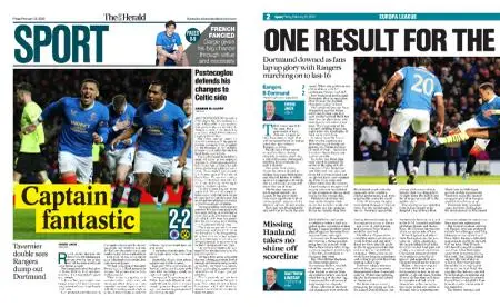 The Herald Sport (Scotland) – February 25, 2022
