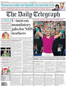 The Daily Telegraph - 31 January 2022