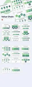 Business Value Chain PowerPoint Infographics