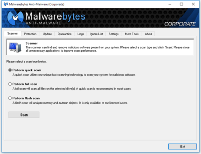 Malwarebytes Anti-Malware Corporate 1.80.2.1012 Portable