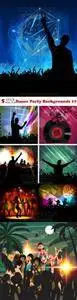 Vectors - Dance Party Backgrounds 17