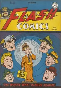 Flash Comics 76 (DC) (Oct 1946) (c2c)