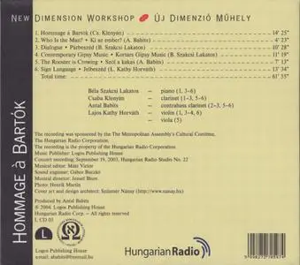 New Dimension Workshop - Hommage a Bartok (2004)